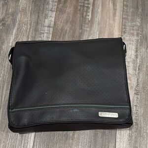 Bose SoundDock Portable Travel Messenger Bag Carrying Case Shoulder Strap Black